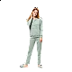 Γυναικεία Χειμερινή πιτζάμα Homewear φαρδιά λαιμόκοψη HARMONY 28-101933 Βεραμάν