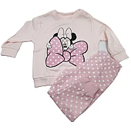 Παιδική κοριτσίστικη πιτζάμα βαμβάκι minnie Disney WD900021 6-24 Μηνών Ροζ