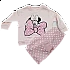 Παιδική κοριτσίστικη πιτζάμα βαμβάκι minnie Disney WD900021 6-24 Μηνών Ροζ