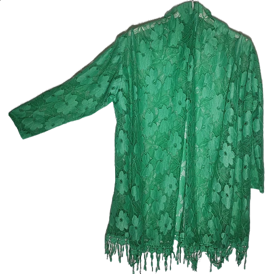 Γυναικεία Πουκαμίσα θαλάσσης Beachwear διάφανη YF 83699 Πράσινο