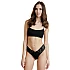 Γυναικείο εσώρουχο δαντέλα string Lace Thong WALK W2019-1-02 Μαύρο