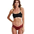 Γυναικείο εσώρουχο δαντέλα string Lace Thong WALK W2019-1-27 Γκρενά