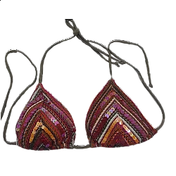 Γυναικείο μαγιό τριγωνάκι  Bikini Top BLUEPOINT 2006658-06 πολύχρωμο