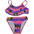 Κοριτσίστικο μαγιό set Flamingo Modern Power Flower AA2360 Φούξια 4-14 Ετών