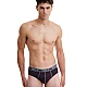 Ανδρικό βαμβακερό εσώρουχο Slip 2Pack Walk W1757-4507 Μωβ-Γκρι/Ραφ-Μωβ