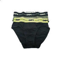 Ανδρικό εσώρουχο σλιπ 2Pack Dim 6493-169 Χακί/Λαδί