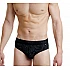 Ανδρικό εσώρουχο Bamboo Slip Walk W1775-6 Μαύρο