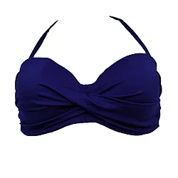 Γυναικείο strapless μαγιό Bikini top BLUEPOINT 2006693C-4 Μπλε Σκούρο