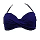 Γυναικείο strapless μαγιό Bikini top BLUEPOINT 2006693C-4 Μπλε Σκούρο