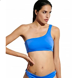 Γυναικείο μαγιό bikini top ένας ώμος Bluepoint 2136714-1-14 Μπλε ρουά