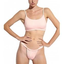 Γυναικείο μαγιό Brazilian Bikini Slip Ψιλόμεσο Σούρα σχήμα V Blu4u 2136410-46 Σομον