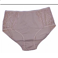Γυναικείο Σλιπ MAXI με Δαντέλα 2Pack IDER 3070 Μπεζ