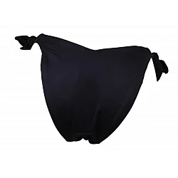 Γυναικείο μαγιό bikini bottom brazilian με κορδονάκια κόψιμο V BLUEPOINT 22065085-02 Μαύρο