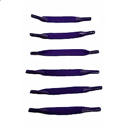 Ελαστικά κορδόνια χωρίς δέσιμο Fun Elastic Laces R 1841 ΜΩΒ ΣΚΟΥΡΟ