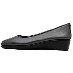 Γυναικεία γόβα δερμάτινη Αναπαυτική comfort soft Αερόσολα AEROBICS 5370-15 Ανθρακί Μεταλλικό 