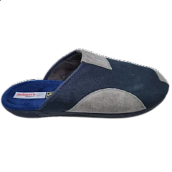Ανδρική Χειμερινή παντόφλα ADAM'S 624-19512-19 Μπλε