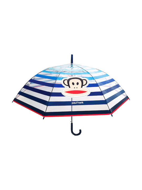 ΟΜΠΡΕΛΑ όρθια αυτόματη διάφανη PAUL FRANK 6617