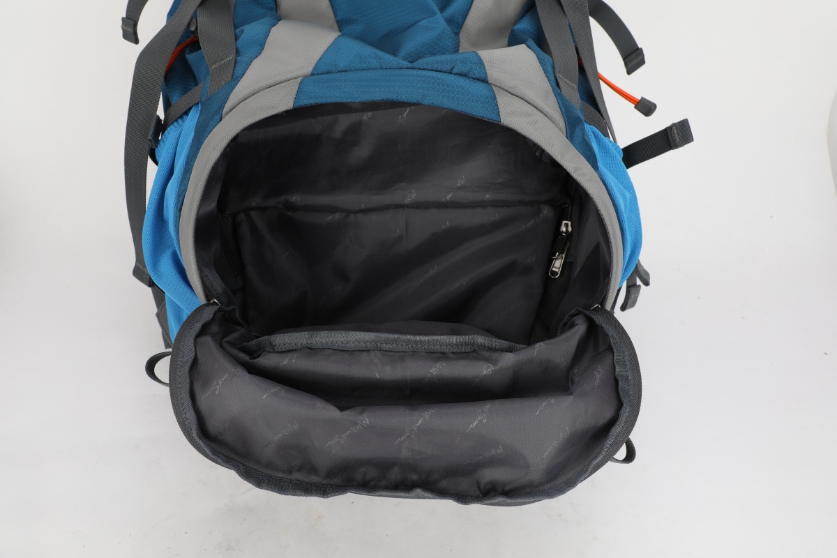 Σακίδιο πλάτης TREKING Ορειβατικό 70L αδιάβροχο ΜΑUI & SONS 2710 Μπλε