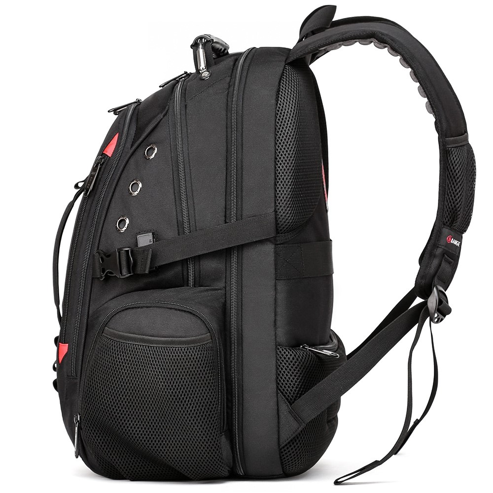 Σακίδιο πλάτης Backpack XL 40L Αδιάβροχο Laptop 17,3” Ανθεκτικό Heavy Duty Travel Bange 1901 μαύρο