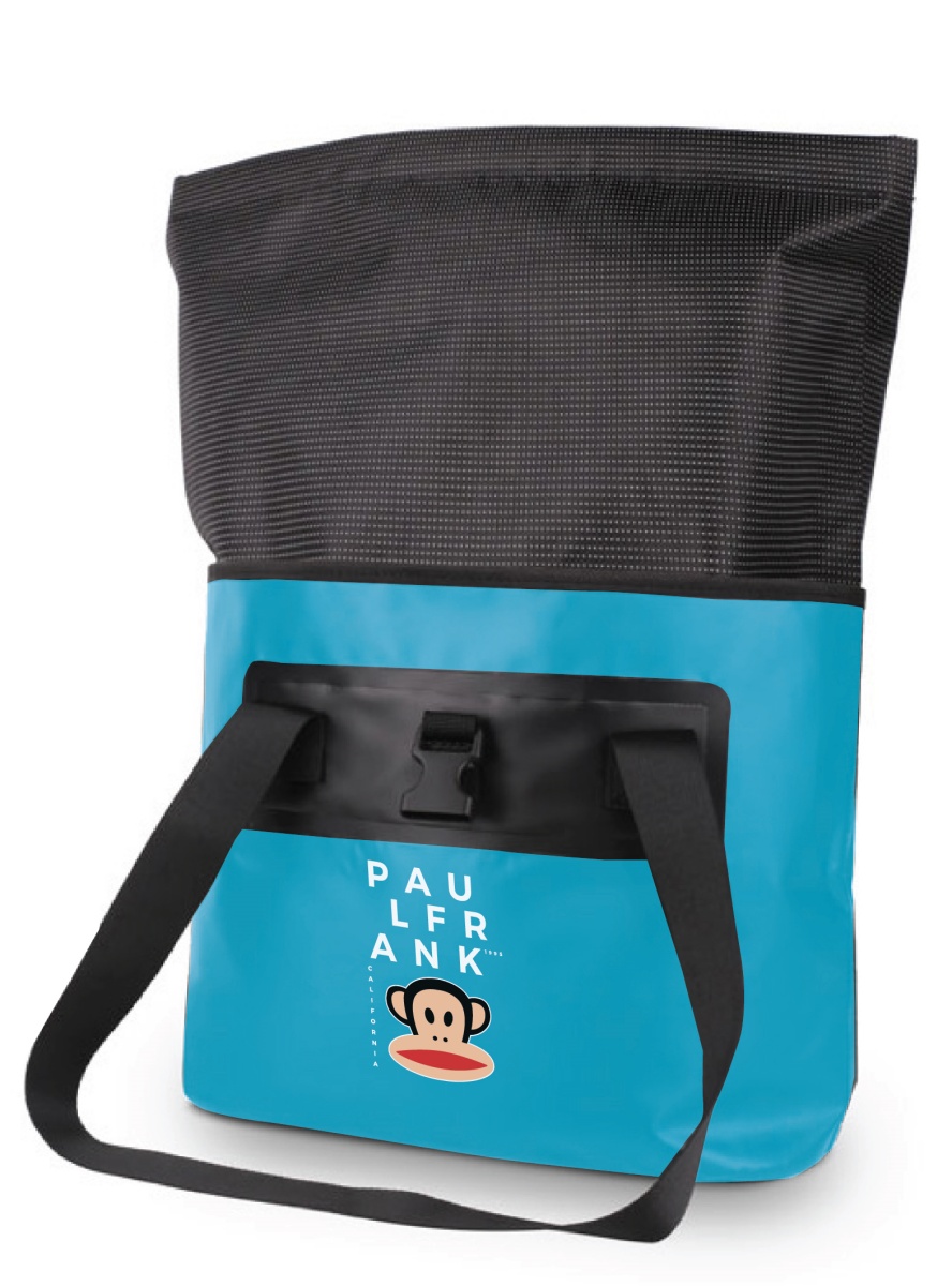 Tσάντα Παραλίας Θαλάσσης Αδιάβροχη PVC 30L 53 X 34 X15 cm PAUL FRANK 2720 Τυρκουάζ