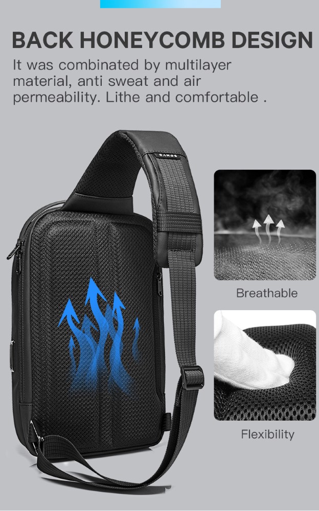 Τσαντάκι Ώμου Χιαστί Crossbody Bange 7258 ΜΑΥΡΟ