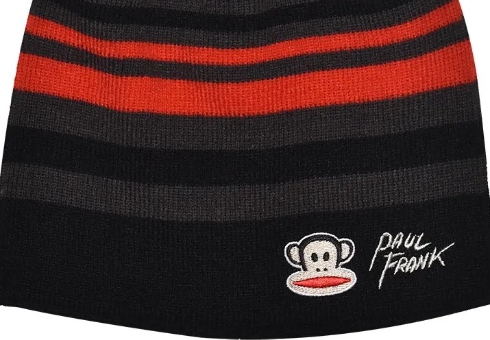 Παιδικό Σκουφάκι Πλεκτό Ακρυλικό One Size PAUL FRANK STAMION PF02008 ΜΑΥΡΟ