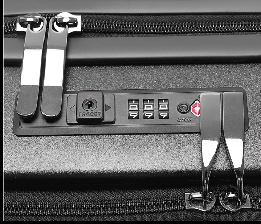 Βαλίτσα trolley Καμπίνας Πολυκαρμπονικό (PC) Σκληρή Laptop Μικρή 55x34,5x23cm 33LT NAUTICA 2910 ΜΑΥΡΟ