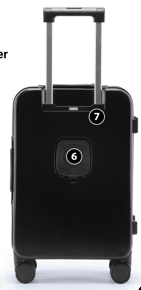 Βαλίτσα trolley Καμπίνας Πολυκαρμπονικό (PC) Σκληρή Laptop Μικρή 55x34,5x23cm 33LT NAUTICA 2910 ΜΑΥΡΟ