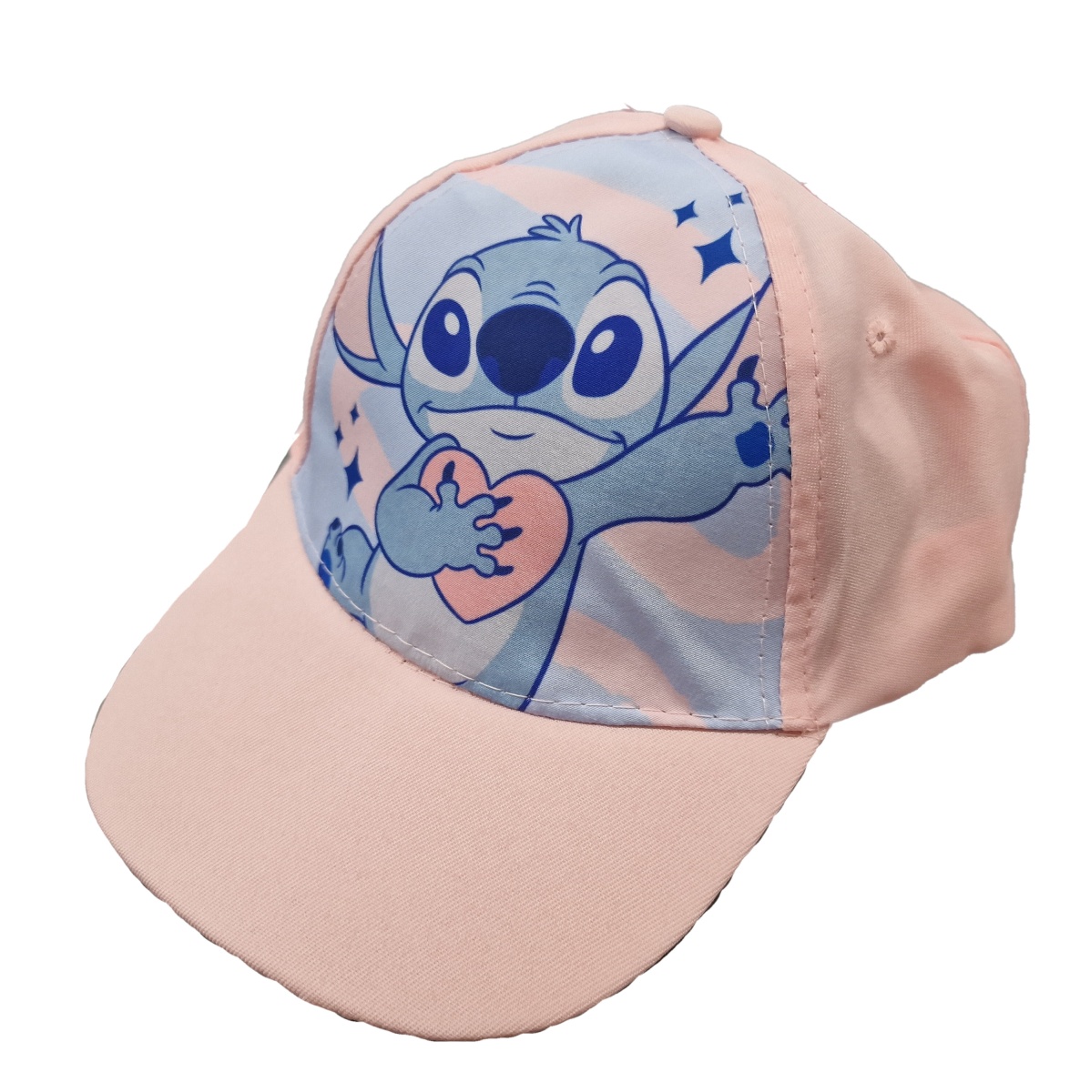 Παιδικό Καπέλο Τζόκευ jockey 54 cm Disney Lilo Stitch D07151MC ΡΟΖ