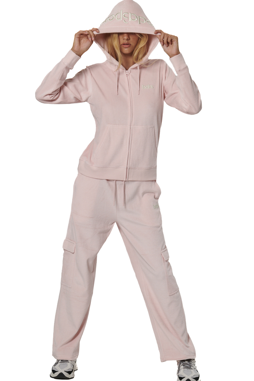 ΓΥΝΑΙΚΕΙΟ CARGO ΒΕΛΟΥΤΕ ΠΑΝΤΕΛΟΝΙ Body Action 021535-01-CHALK PINK