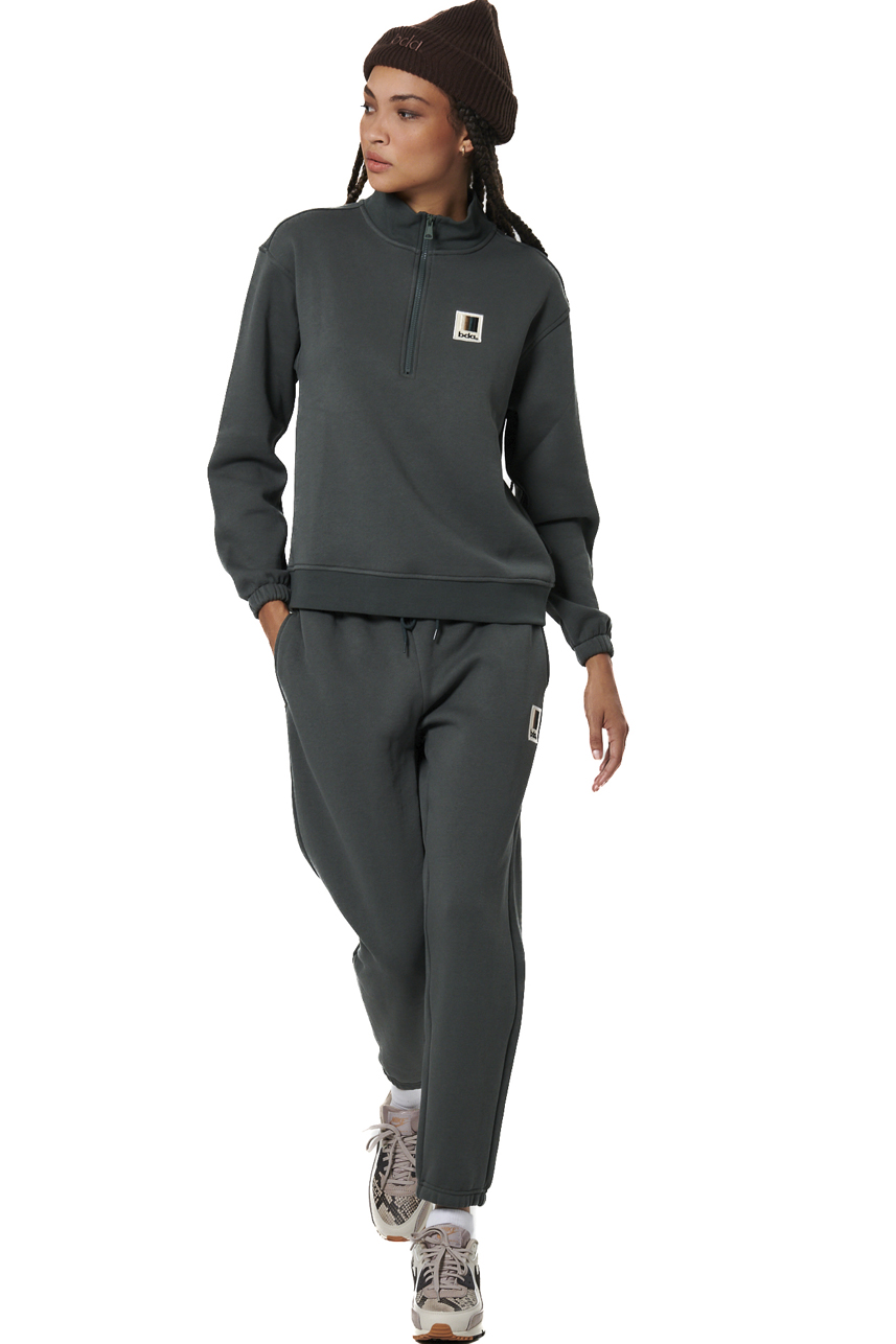 ΓΥΝΑΙΚΕΙΟ FLEECE ΠΑΝΤΕΛΟΝΙ  Body Action 021537-01-BALSAM GREEN