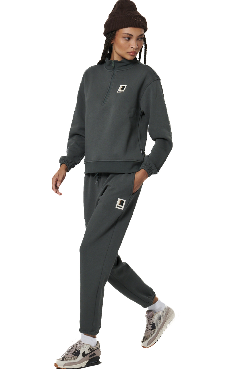 ΓΥΝΑΙΚΕΙΟ FLEECE ΠΑΝΤΕΛΟΝΙ  Body Action 021537-01-BALSAM GREEN