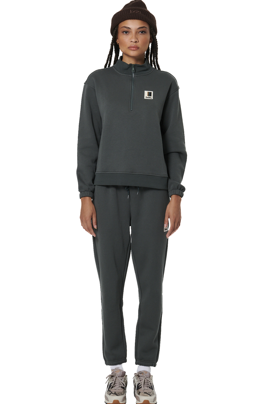 ΓΥΝΑΙΚΕΙΟ FLEECE ΠΑΝΤΕΛΟΝΙ  Body Action 021537-01-BALSAM GREEN