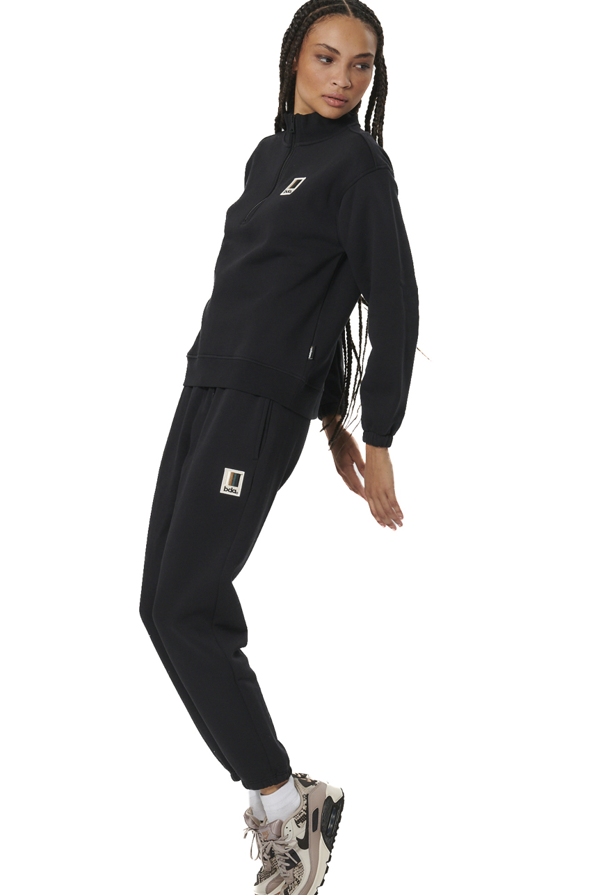 ΓΥΝΑΙΚΕΙΟ FLEECE ΠΑΝΤΕΛΟΝΙ  Body Action 021537-01-BLACK