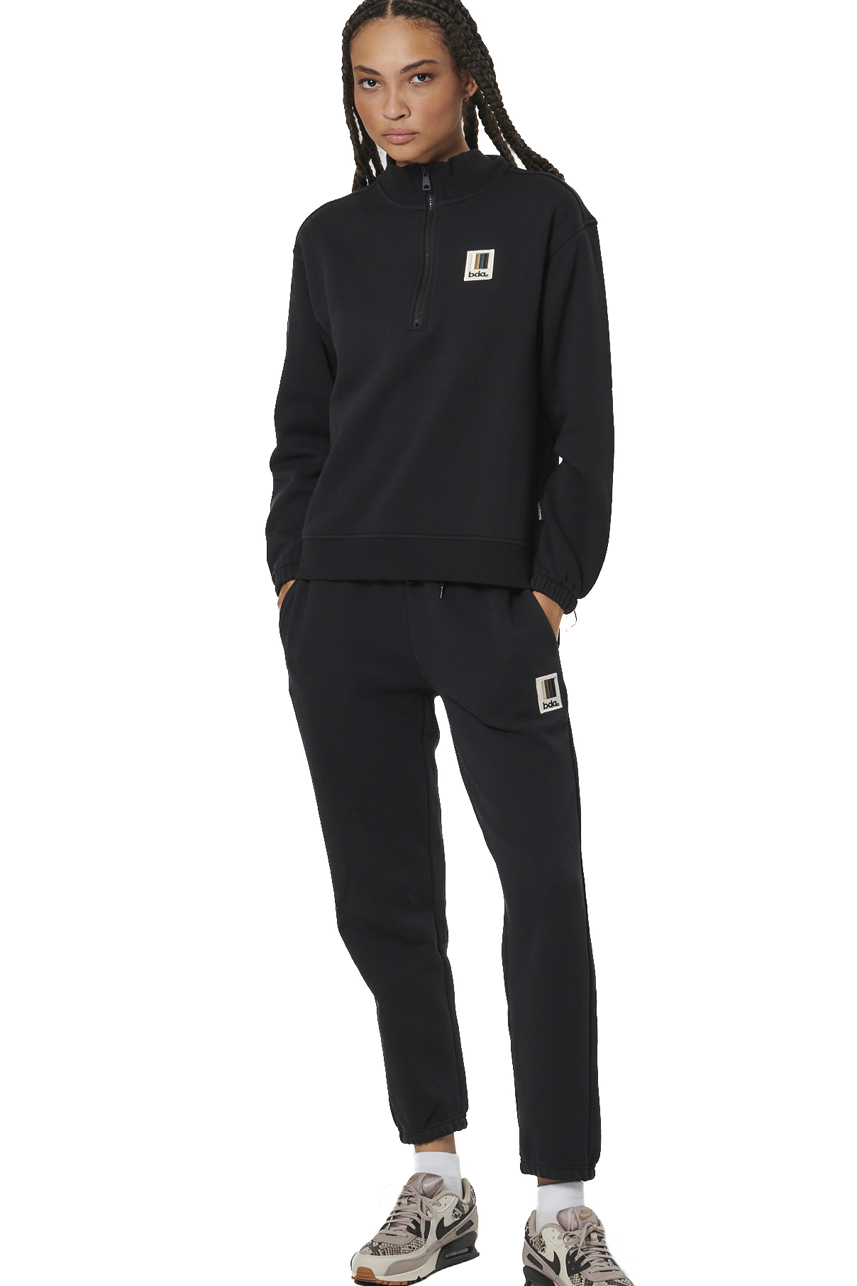 ΓΥΝΑΙΚΕΙΟ FLEECE ΠΑΝΤΕΛΟΝΙ  Body Action 021537-01-BLACK