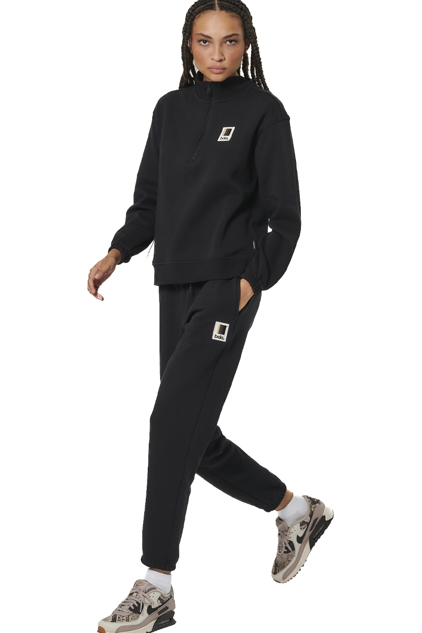 ΓΥΝΑΙΚΕΙΟ FLEECE ΠΑΝΤΕΛΟΝΙ  Body Action 021537-01-BLACK