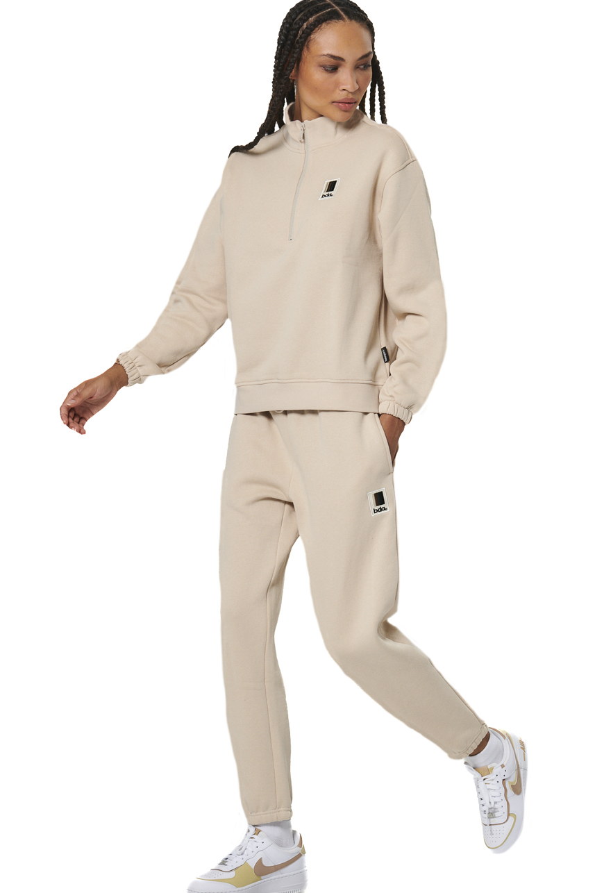 ΓΥΝΑΙΚΕΙΟ FLEECE ΠΑΝΤΕΛΟΝΙ  Body Action 021537-01-MOONBEAM GREY