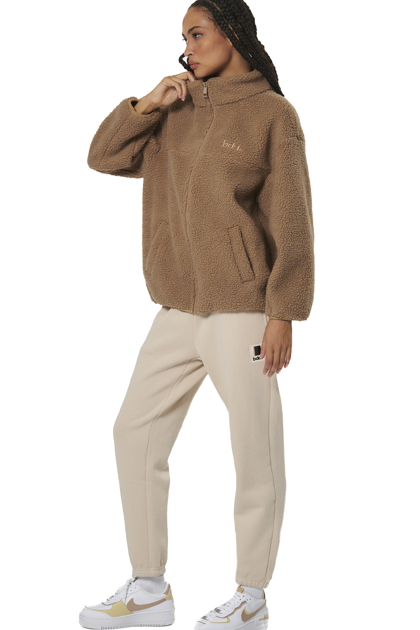 ΓΥΝΑΙΚΕΙΟ FLEECE ΠΑΝΤΕΛΟΝΙ  Body Action 021537-01-MOONBEAM GREY