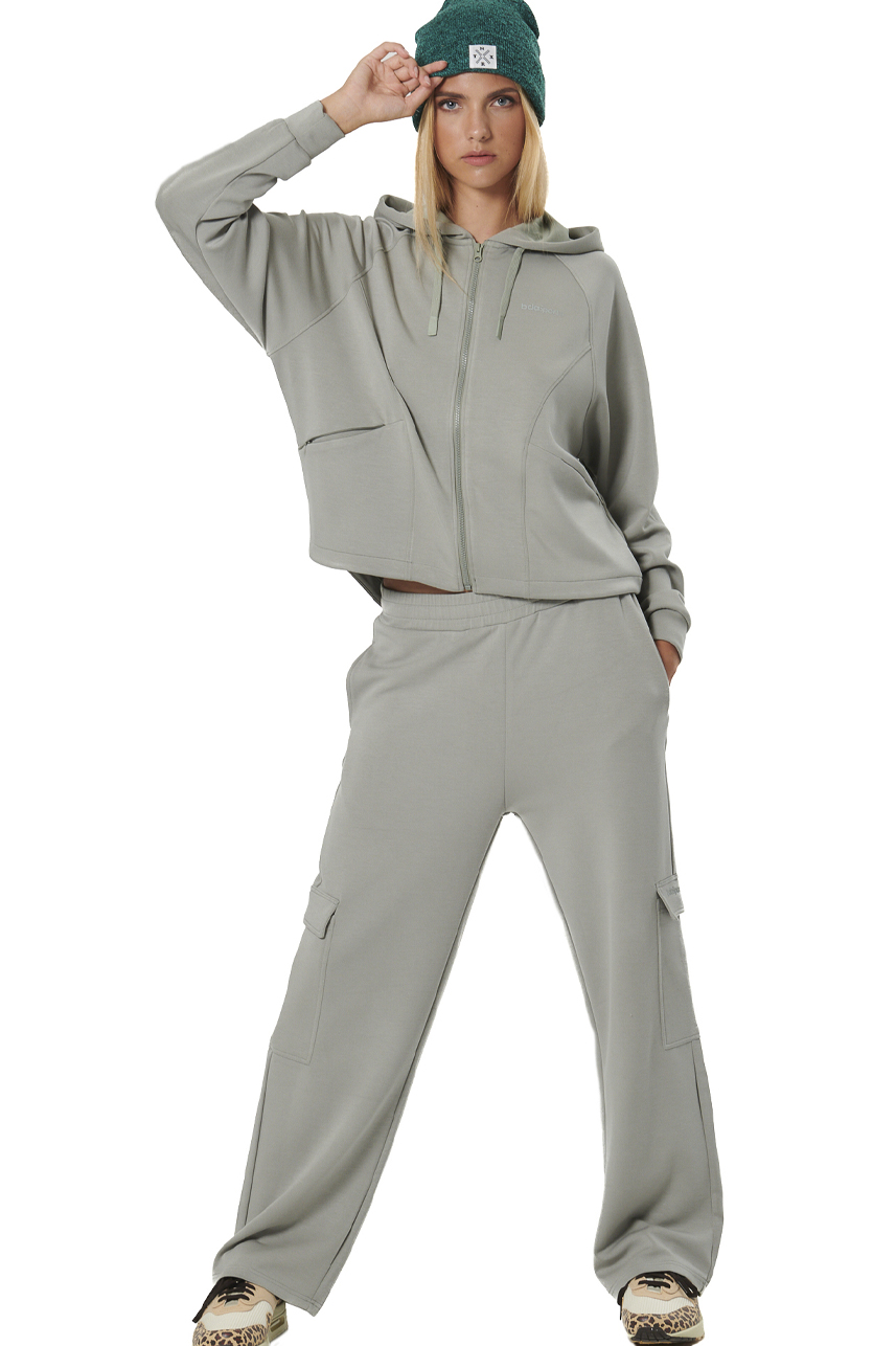 ΓΥΝΑΙΚΕΙΟ CARGO ΠΑΝΤΕΛΟΝΙ  Body Action 021542-01-FOG GREEN