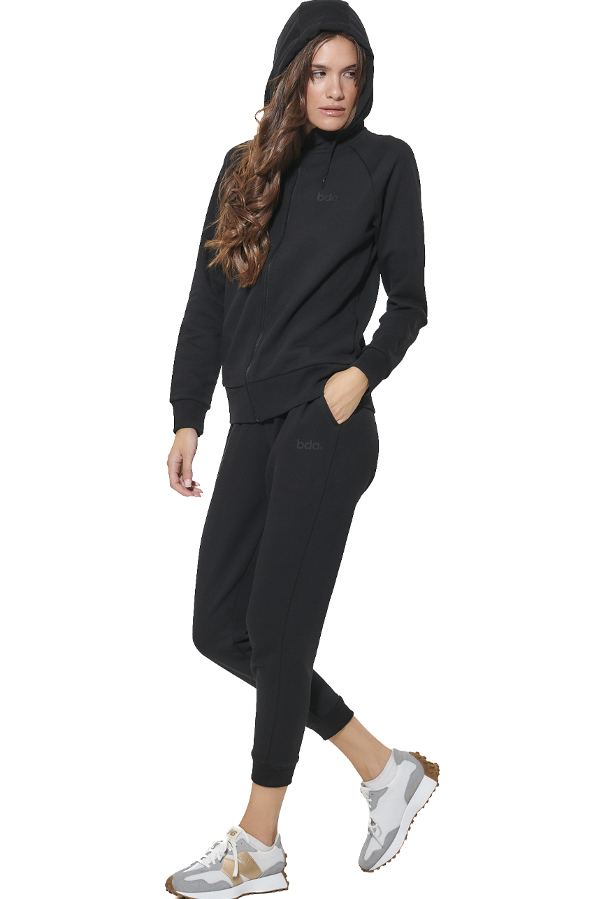 ΓΥΝΑΙΚΕΙΟ FLEECE ΠΑΝΤΕΛΟΝΙ  Body Action 021627-01-BLACK