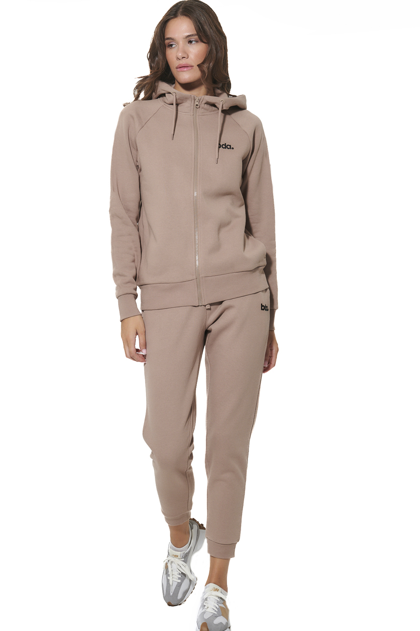 ΓΥΝΑΙΚΕΙΟ FLEECE ΠΑΝΤΕΛΟΝΙ  Body Action 021627-01-MOCHA MERINGUE