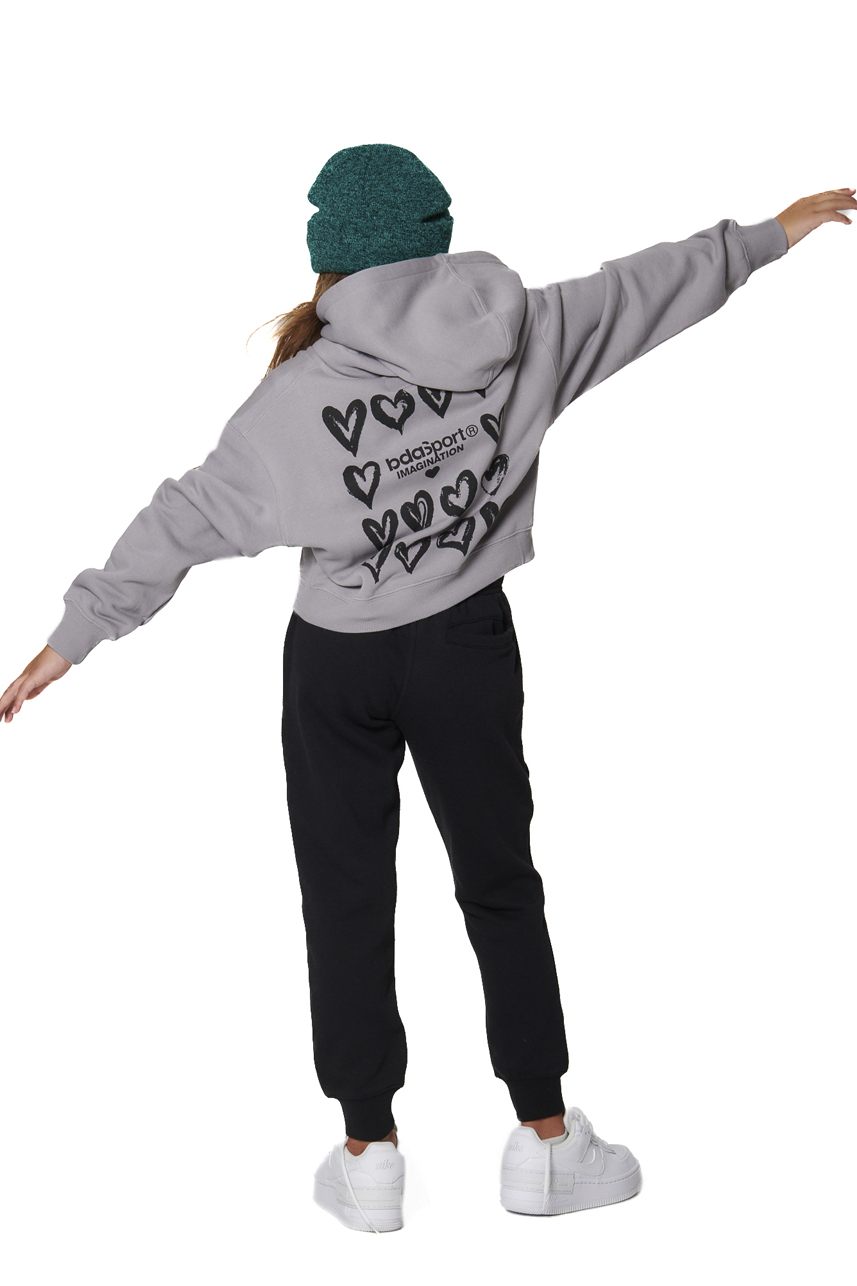 ΠΑΙΔΙΚΟ FLEECE ΠΑΝΤΕΛΟΝΙ ΓΙΑ ΚΟΡΙΤΣΙΑ Body Action 022504-01-BLACK