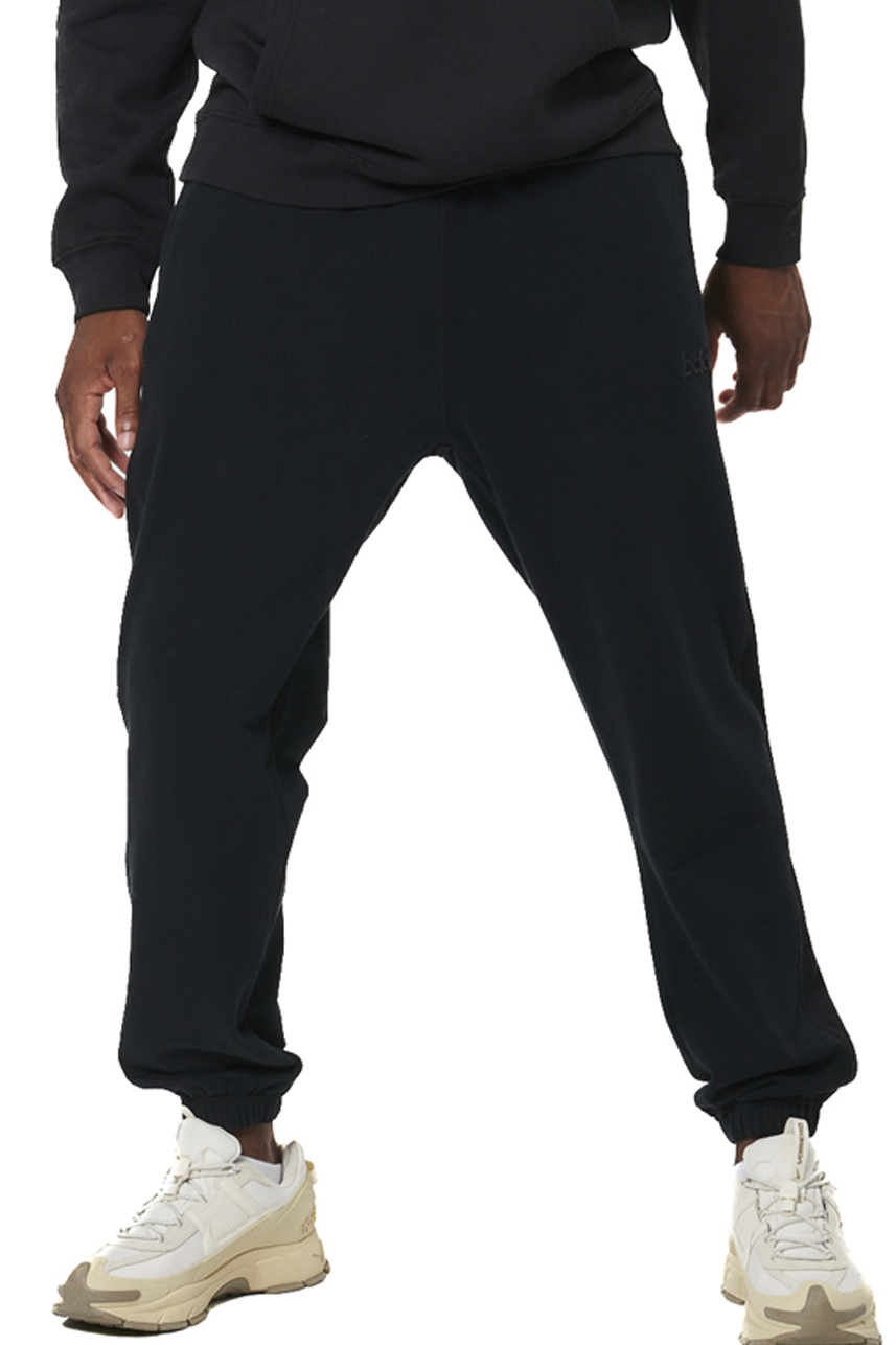 ΑΝΔΡΙΚΟ FRENCH TERRY ΠΑΝΤΕΛΟΝΙ Body Action 023537-01-BLACK