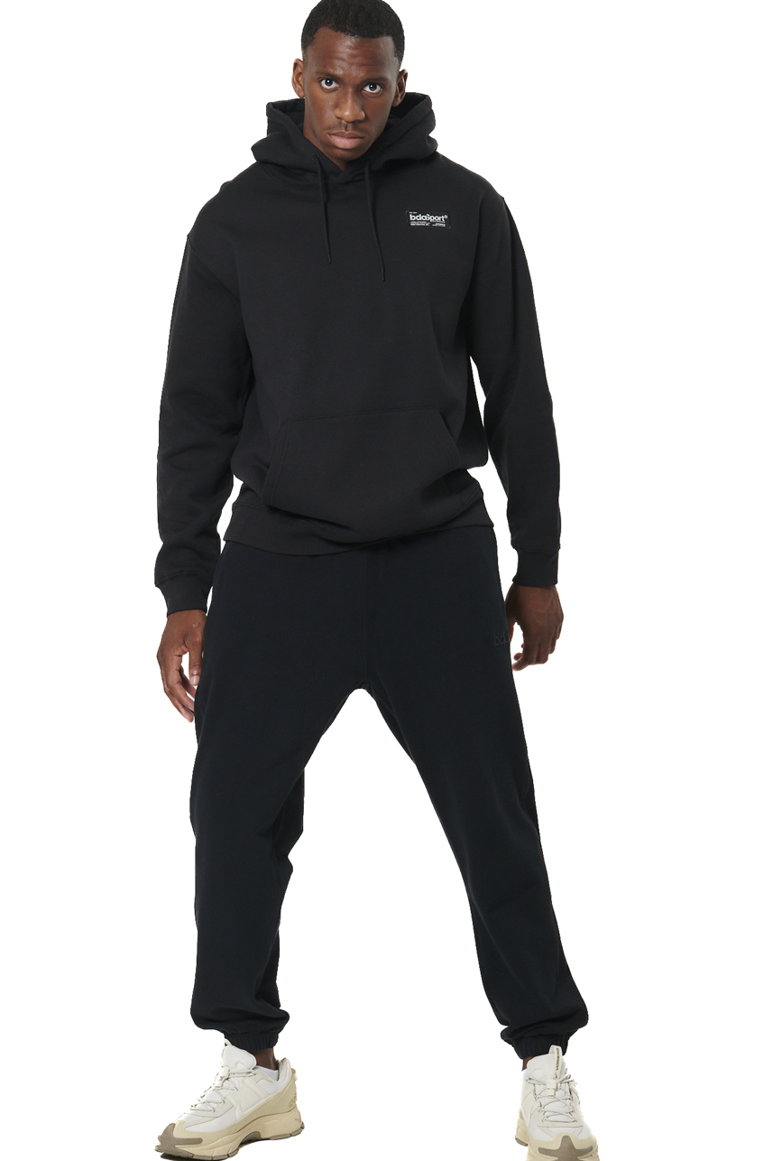 ΑΝΔΡΙΚΟ FRENCH TERRY ΠΑΝΤΕΛΟΝΙ Body Action 023537-01-BLACK