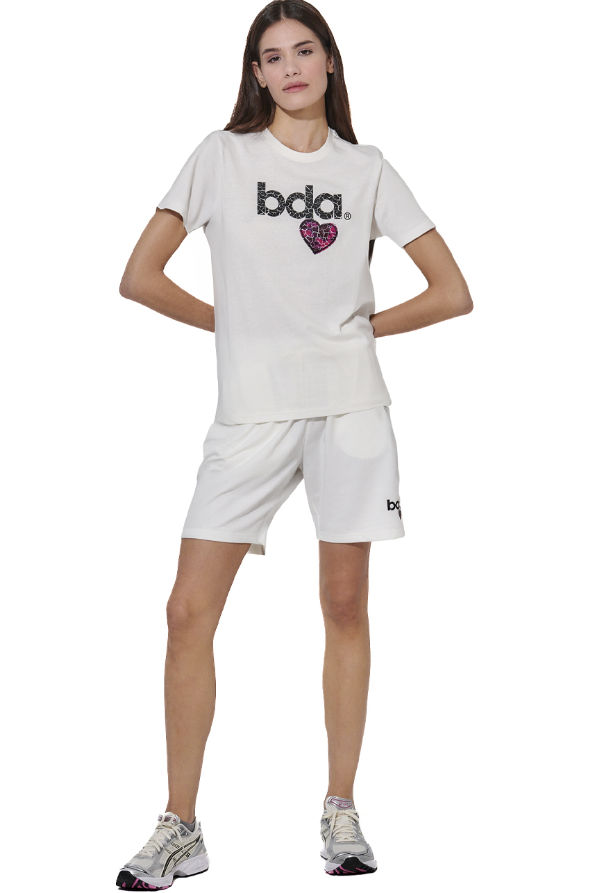 ΓΥΝΑΙΚΕΙΑ ΚΛΑΣΙΚΗ ΒΕΡΜΟΥΔΑ Body Action 031615-01-STAR WHITE