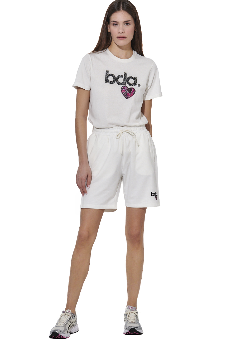 ΓΥΝΑΙΚΕΙΑ ΚΛΑΣΙΚΗ ΒΕΡΜΟΥΔΑ Body Action 031615-01-STAR WHITE