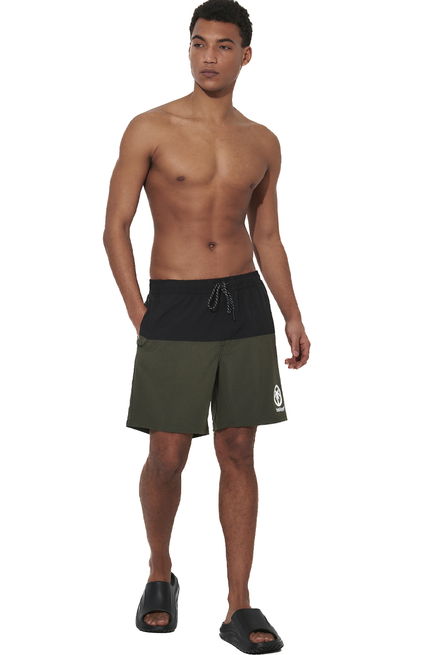 ΑΝΔΡΙΚΟ ΜΑΓΙΟ ΒΕΡΜΟΥΔΑ Body Action 033627-01-BLACK KHAKI