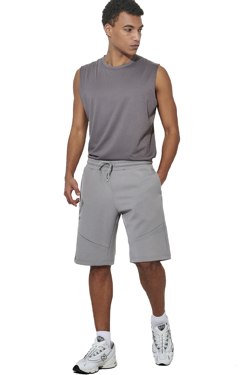 ΑΝΔΡΙΚΗ TECH FLEECE ΒΕΡΜΟΥΔΑ Body Action 033632-01-ULTIMATE GREY