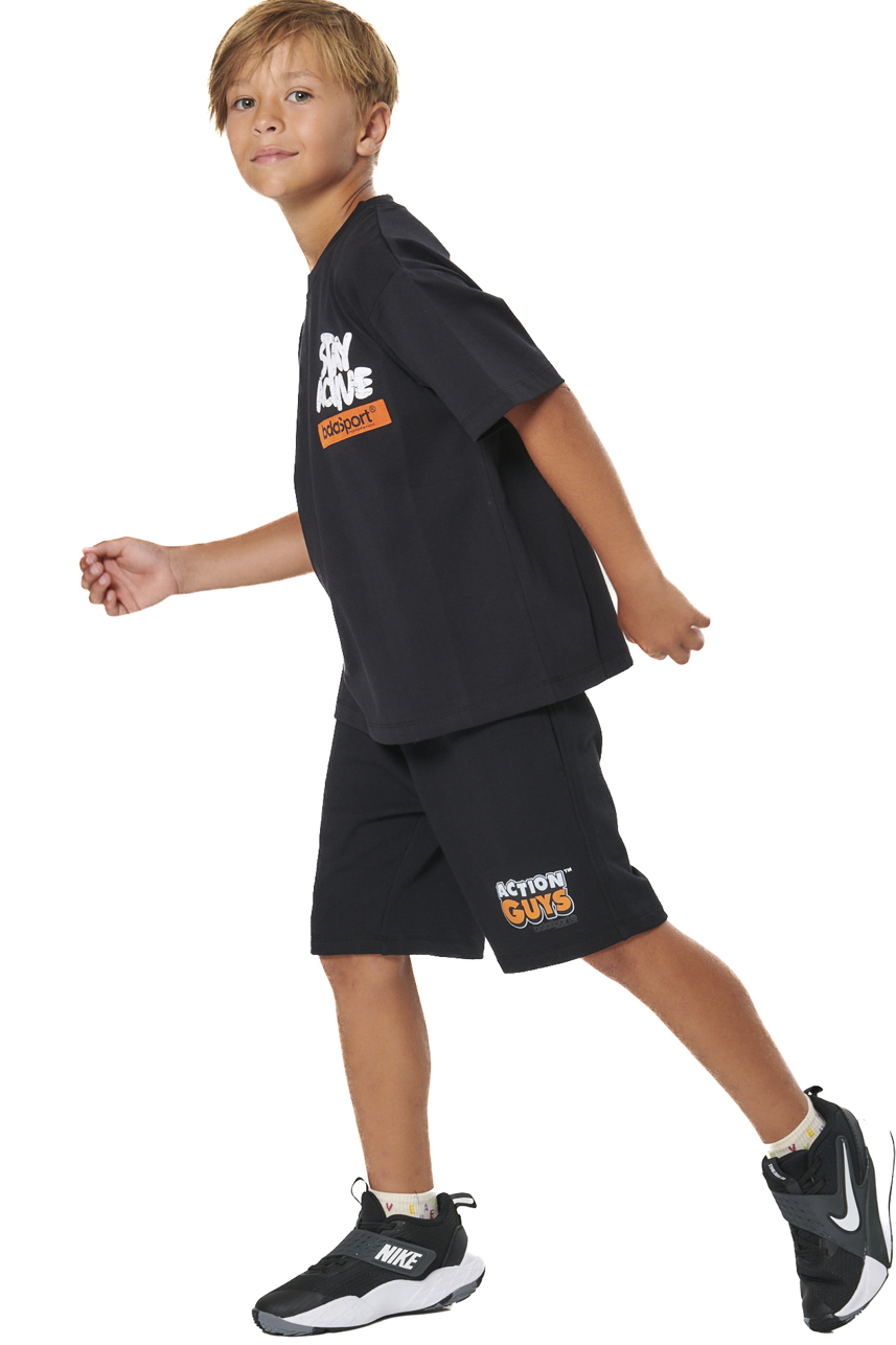 ΠΑΙΔΙΚΗ ΒΕΡΜΟΥΔΑ ΓΙΑ ΑΓΟΡΙΑ Body Action 034603-01-BLACK