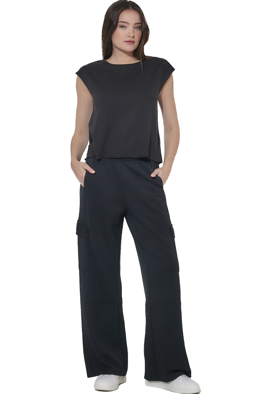 ΓΥΝΑΙΚΕΙΟ CROP ΑΜΑΝΙΚΟ Body Action 041619-01-BLACK